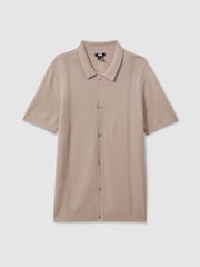 Paige Cotton-Linen Knitted Shirt - Image 2 of 5