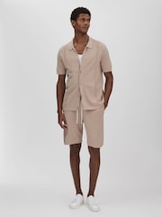 Paige Cotton-Linen Knitted Shirt - Image 3 of 5