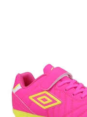 Umbro Pink Junior Speciali Liga Firm Ground Football Boots - Image 2 of 4