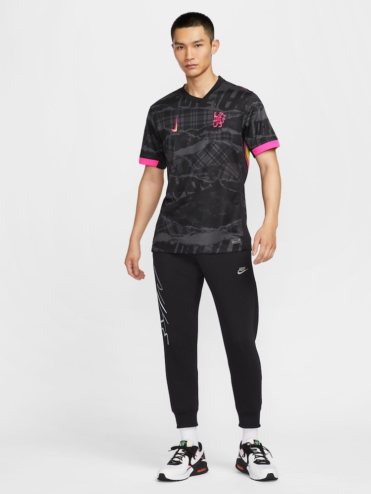 Nike Black Chelsea FC 24/25 Stadium Third Football Shirt - Image 1 of 11