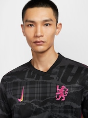 Nike Black Chelsea FC 24/25 Stadium Third Football Shirt - Image 3 of 11
