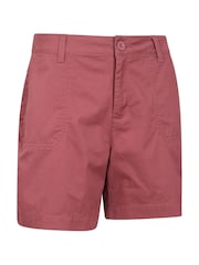 Mountain Warehouse Pink Bayside 100% Cotton Womens Shorts - Image 2 of 5