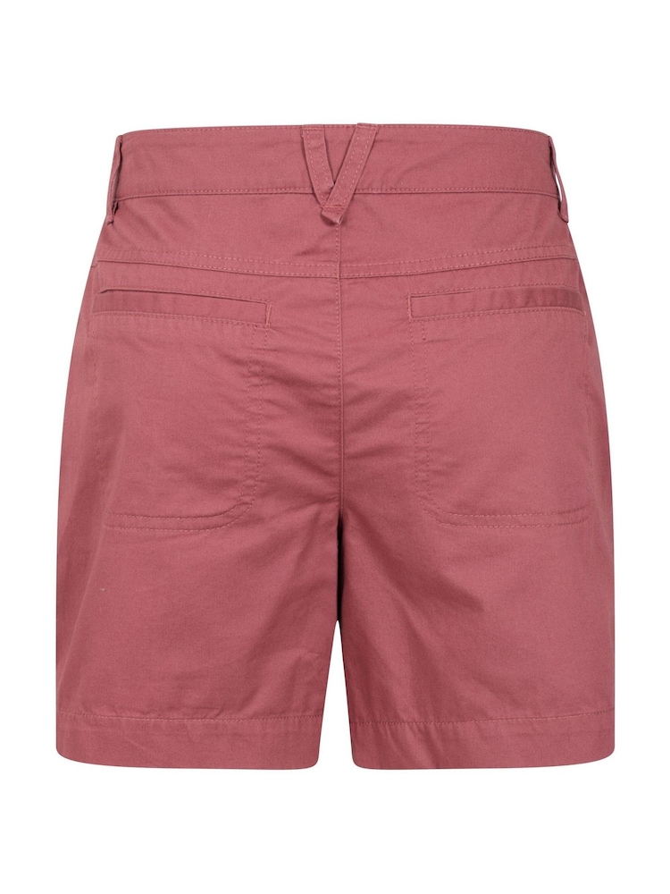 Mountain Warehouse Pink Bayside 100% Cotton Womens Shorts - Image 3 of 5