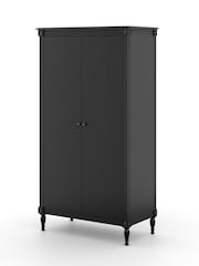 Feather & Black Black Casterton Double 2 Drawer Wooden Wardrobe - Image 3 of 3