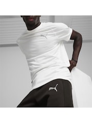 Puma Black Mens EVOSTRIPE Sweat Joggers - Image 5 of 6