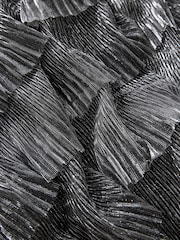Silver Mesh Tulle Midi Skirt - Image 8 of 8