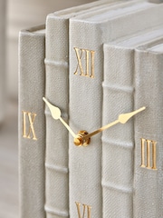 Beige Chic Books Clock - Image 2 of 3