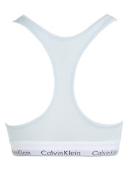 Calvin Klein Light Blue Modern Cotton Logo Bralette - Image 4 of 4