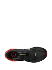 Nike Black/Red Structure 25 Road Running Trainers - Image 3 of 4