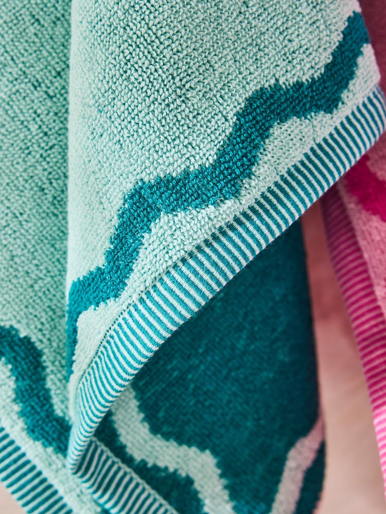 Multi Terry Set of 3 Tea Towels - Image 2 of 4