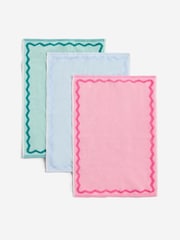 Multi Terry Set of 3 Tea Towels - Image 4 of 4