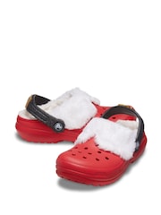 Crocs klasični otroški podloženi božični cokli Božiček - Slika 4 iz 7