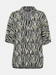 Whistles Natural Checkerboard Tiger Boxy Shirt - Image 5 of 5