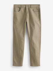 Light Stone Straight Fit Soft Touch Coloured Stretch Jeans - Image 8 of 12