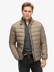 Superdry Nude Lightweight Padded Jacket - Image 1 of 7