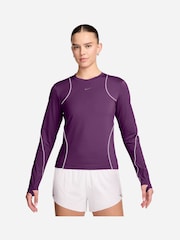Nike Purple Running Division Long Sleeve Running Top - Image 1 of 4