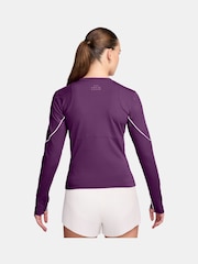 Nike Purple Running Division Long Sleeve Running Top - Image 2 of 4