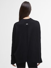 Barbour® International Jade Knitted 100% Cotton Jumper - Image 2 of 7