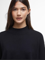 Barbour® International Jade Knitted 100% Cotton Jumper - Image 4 of 7