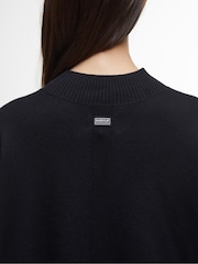 Barbour® International Jade Knitted 100% Cotton Jumper - Image 5 of 7