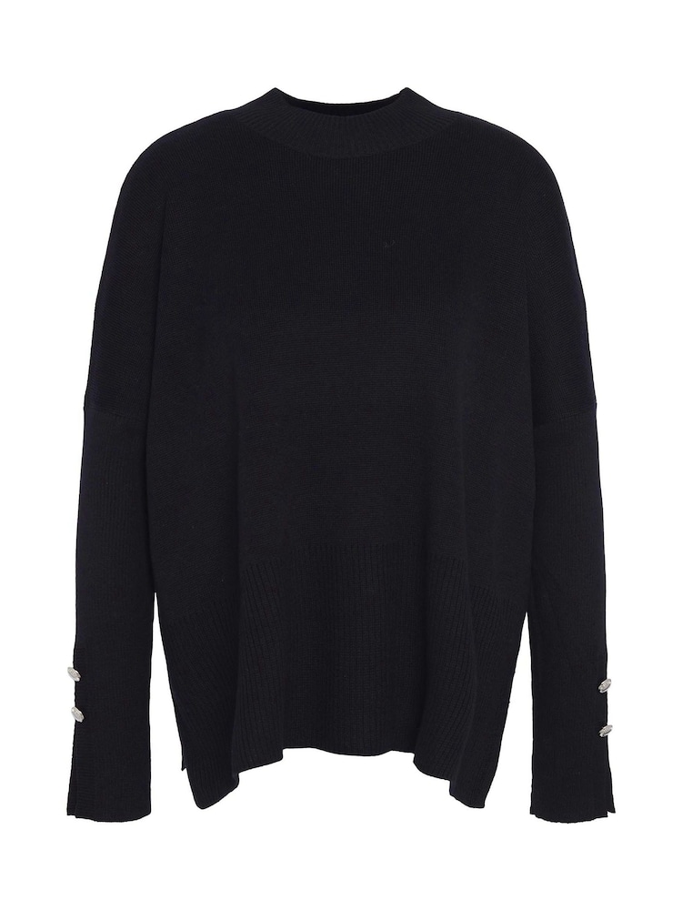 Barbour® International Jade Knitted 100% Cotton Jumper - Image 7 of 7 Barbour® International Jade Knitted 100% Cotton Jumper - Image 7 of 7
