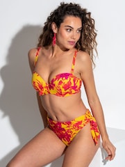 Pour Moi Yellow Strapless Heatwave Bikini Top - Image 2 of 4