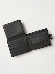 FatFace Black Multi Compartment Leather Wallet - Image 2 of 2