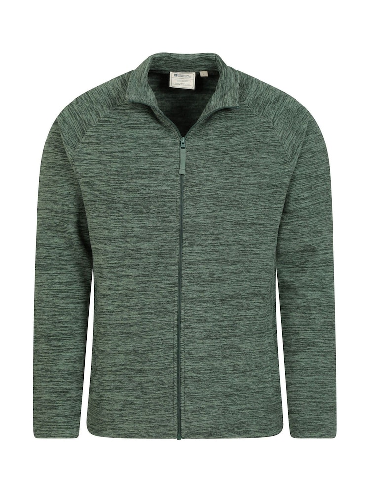 Mountain Warehouse Green Mens Snowdon II Full-Zip Fleece Jacket - Image 2 of 5