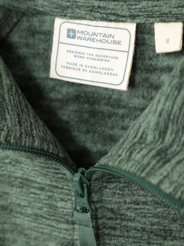 Mountain Warehouse Green Mens Snowdon II Full-Zip Fleece Jacket - Image 5 of 5