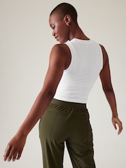 Athleta White Renew Seamless Muscle Tank Top - Image 2 of 4