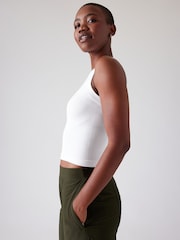 Athleta White Renew Seamless Muscle Tank Top - Image 4 of 4