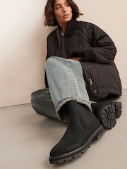 Black Extra Wide Fit Forever Comfort® Chelsea Boots - Image 1 of 8