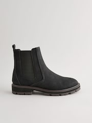 Black Extra Wide Fit Forever Comfort® Chelsea Boots - Image 5 of 8