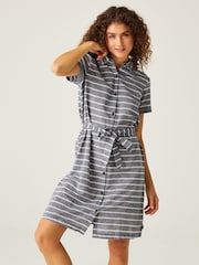 Regatta Blue Light Rema 100% Cotton Dress - Image 1 of 7