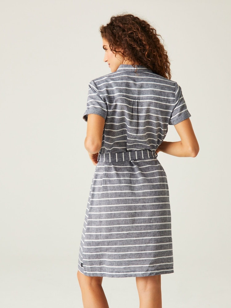 Regatta Blue Light Rema 100% Cotton Dress - Image 2 of 7