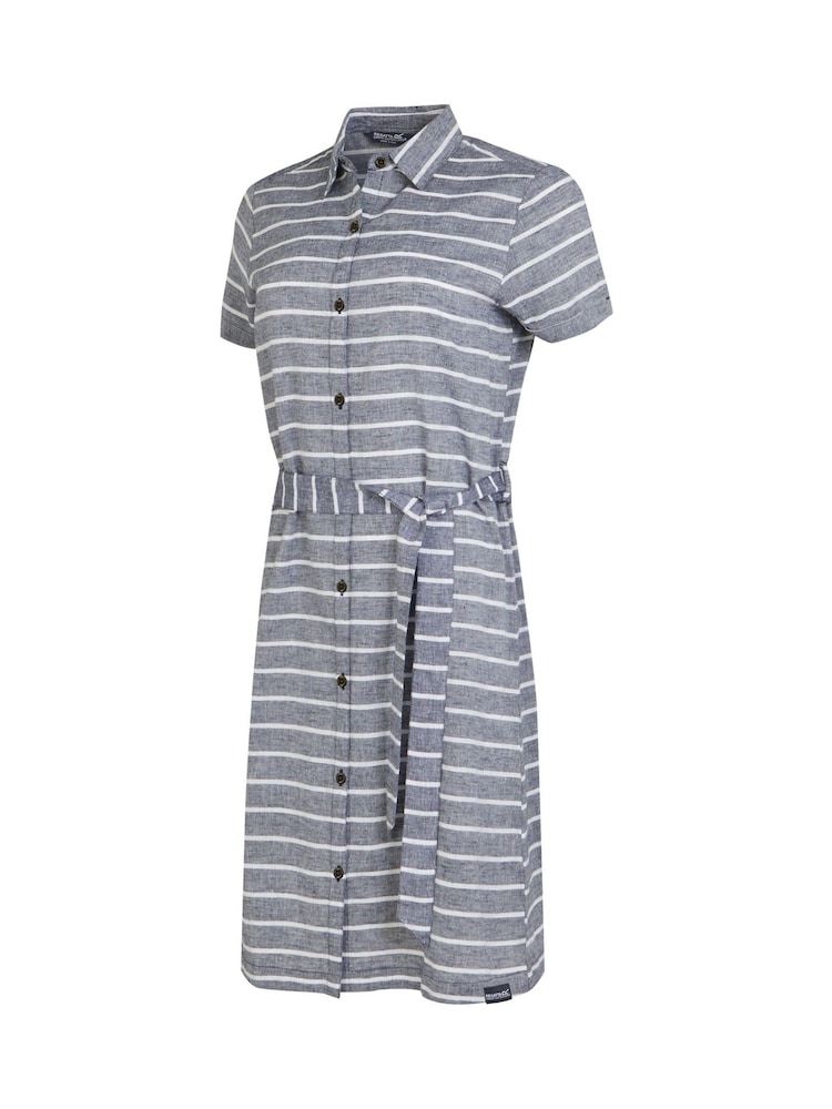 Regatta Blue Light Rema 100% Cotton Dress - Image 7 of 7
