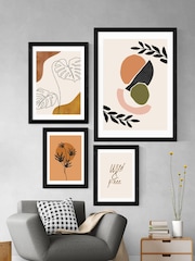 East End Prints Black One Line Monstera Framed Art Print - Image 3 of 3