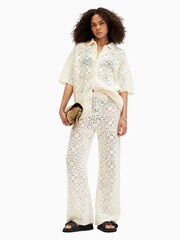 AllSaints White Milly Shirt - Image 3 of 8