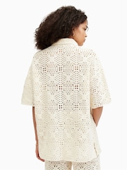 AllSaints White Milly Shirt - Image 6 of 8
