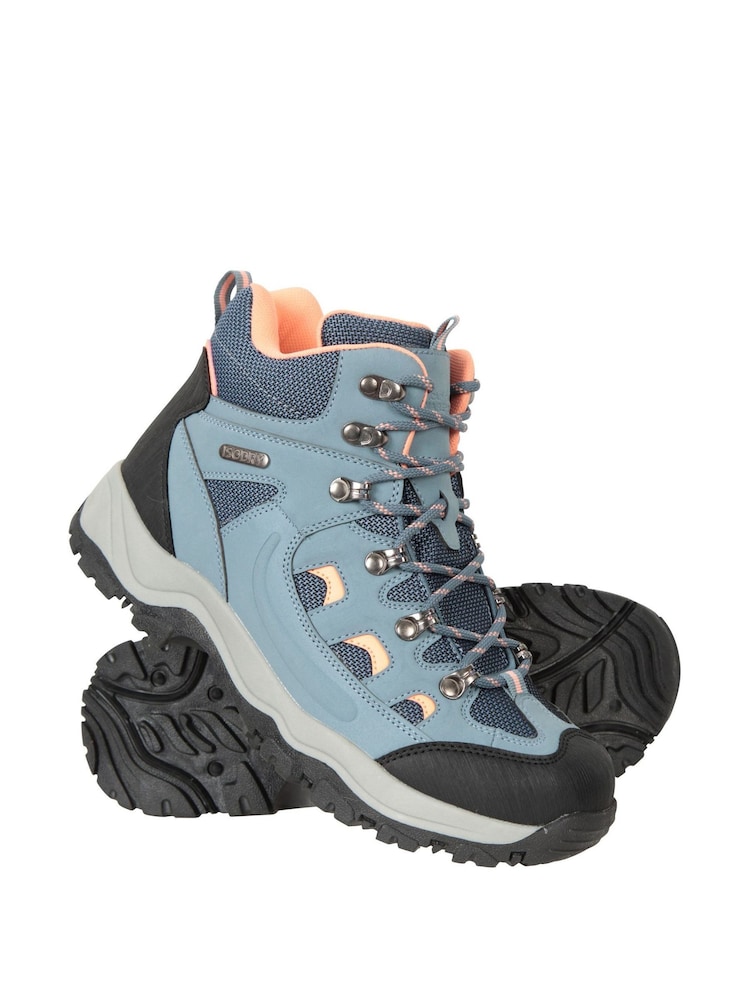 Mountain Warehouse Blue Chrome Adventurer Waterproof Boots - Image 3 of 5