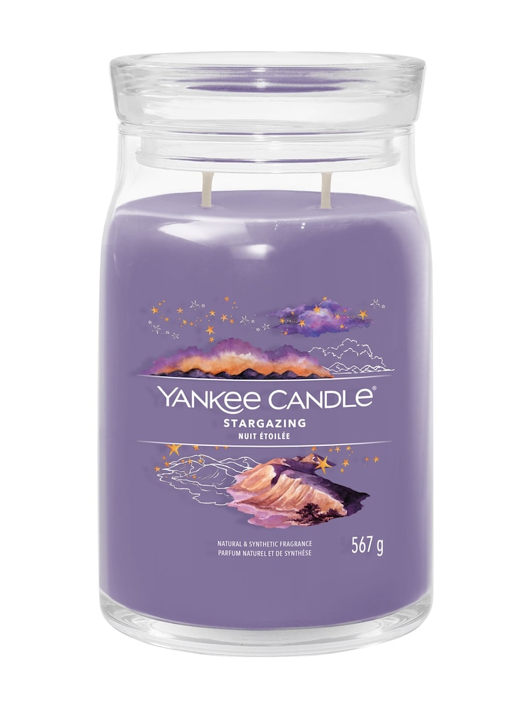 Yankee Candle Purple Signature Large Jar Stargazing - Image 4 of 4