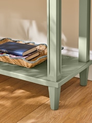 Nina Campbell Light Green Willis Console Table - Image 3 of 9