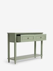 Nina Campbell Light Green Willis Console Table - Image 6 of 9