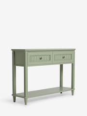 Nina Campbell Light Green Willis Console Table - Image 7 of 9