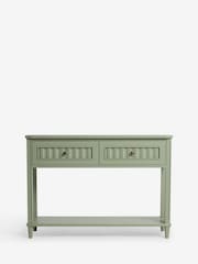 Nina Campbell Light Green Willis Console Table - Image 8 of 9