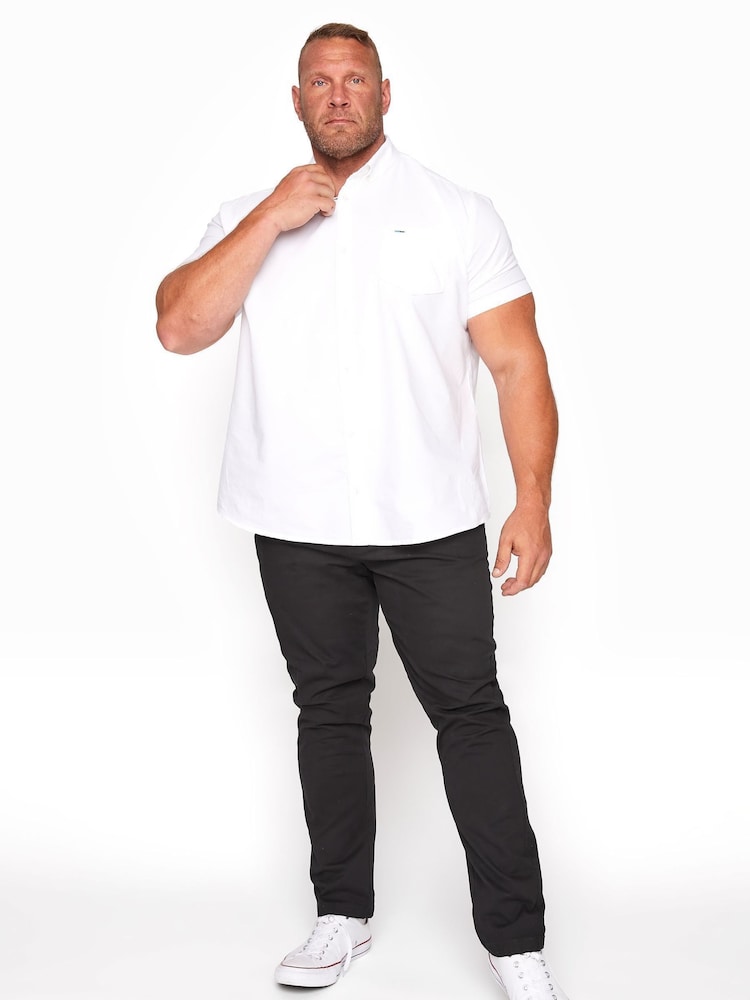 BadRhino Big & Tall Black Stretch Chino Trousers - Image 1 of 3