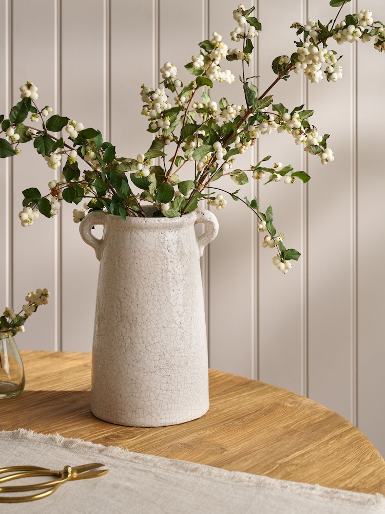 Garden Trading White Ravello Vase - Image 2 of 6 Garden Trading White Ravello Vase - Image 2 of 6