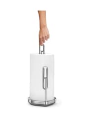 simplehuman Brushed Steel Tension Arm Kitchen Roll Holder - Image 4 of 4