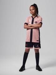 Nike Black Jr. PSG 24/25 Third Stadium Football Shorts - Image 4 of 7