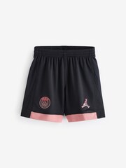 Nike Black Jr. PSG 24/25 Third Stadium Football Shorts - Image 7 of 7